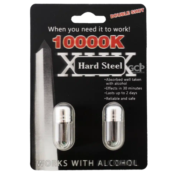 Hard Steel 10000K Double Pills