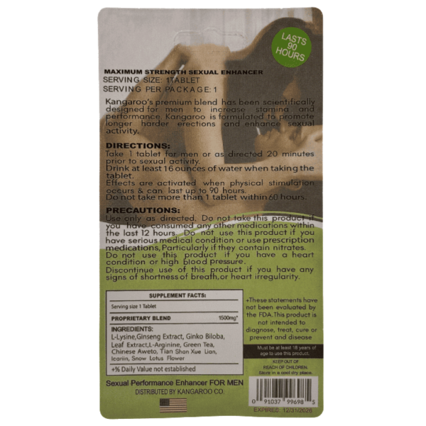 BIG Kangaroo Male Pills